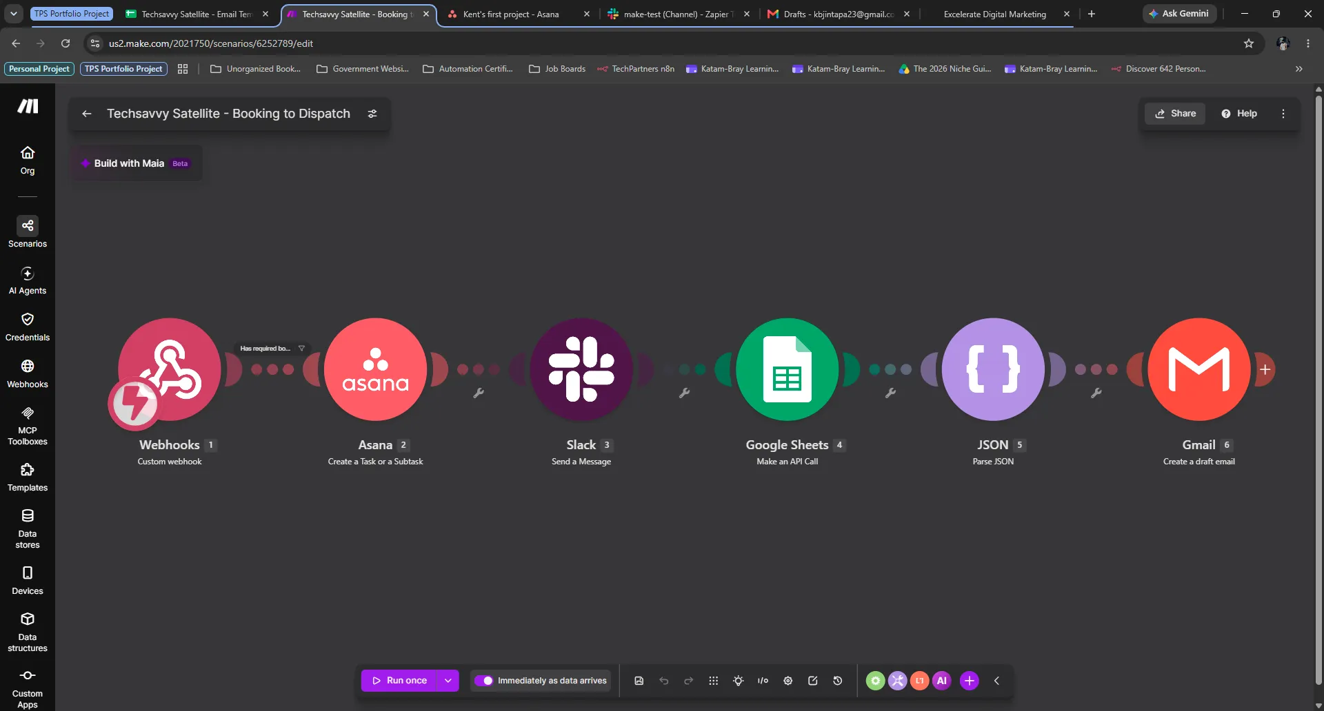 Techsavvy Satellite — Cross-Platform RevOps Automation